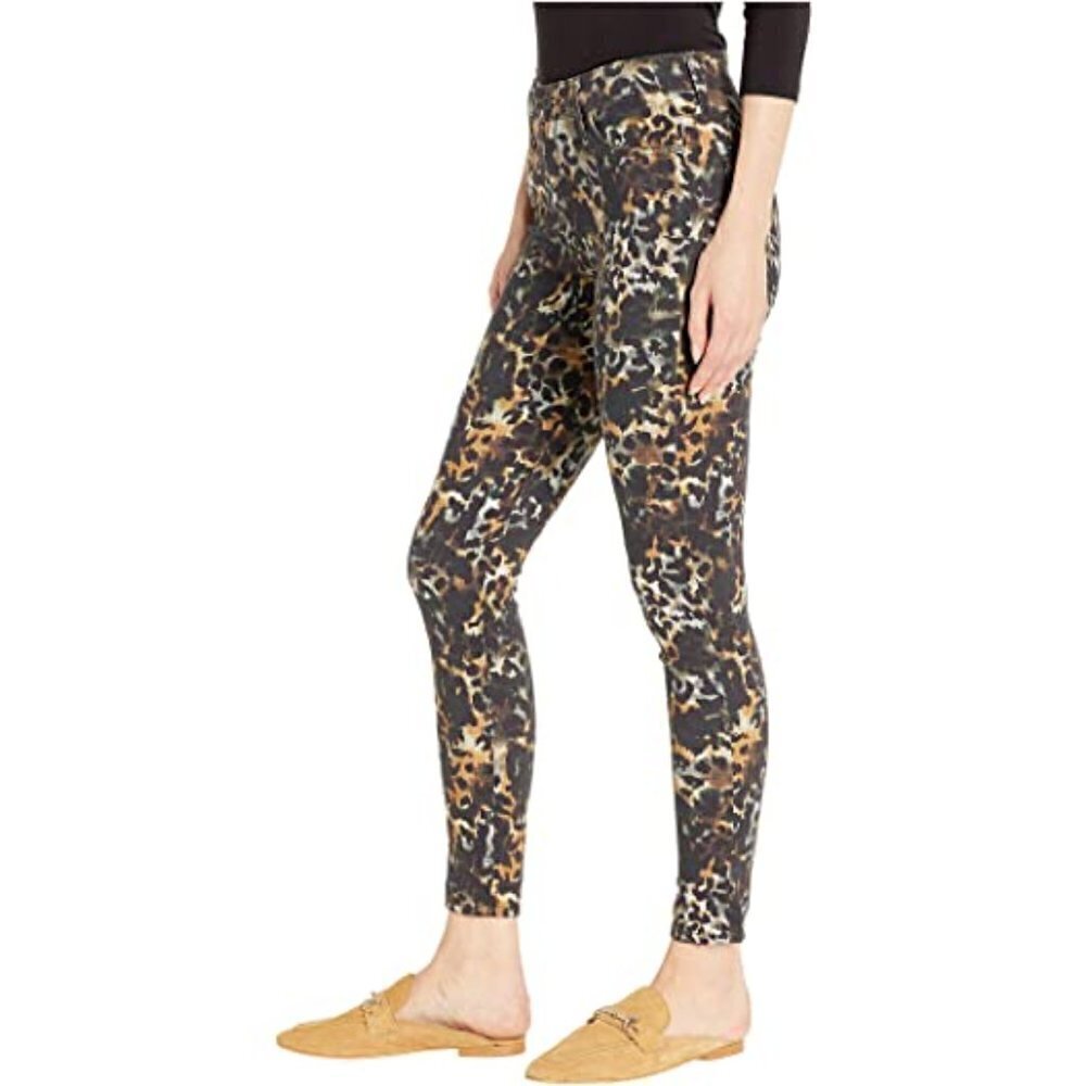 AG Farrah Skinny Ankle untamed camo jeans pants tan green brown new 30